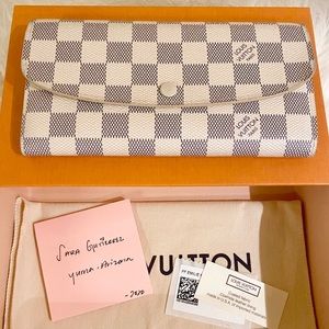 AUTHENTIC LV EMILIE WALLET DA
